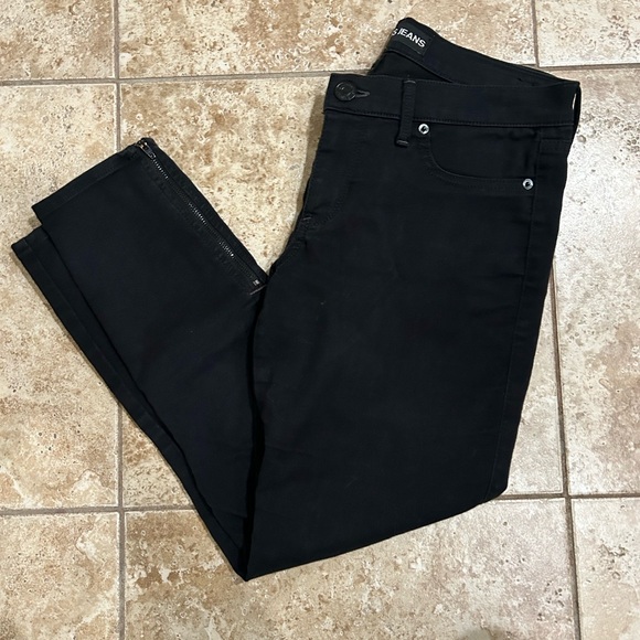 Express Denim - Express Black Ankle Jeans